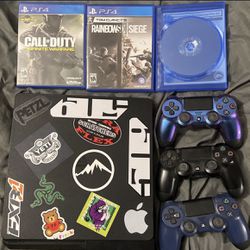 Ps4 3 Controllers 3 Games