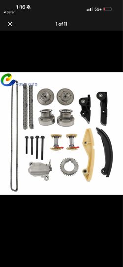 Timing Chain Kit Camshaft Adjuster For Ford Lincoln Edge F-150 Mustang 2011-2019