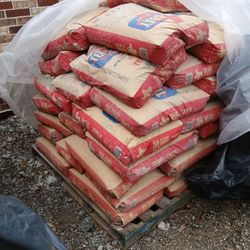 Bolsas De Cemento Gris