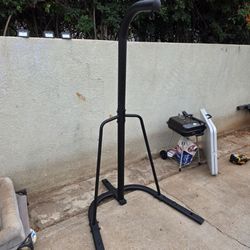 Punching bag stand