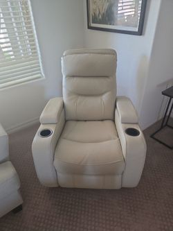 Leather Swivel,Rocker Recliner