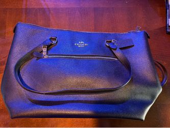 Black coach purse