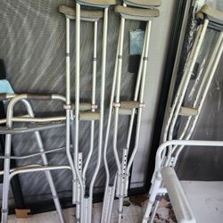 Can Deliver $40 Rollator $20 Crutches $20 Walker $15 Shower Seat Commode 