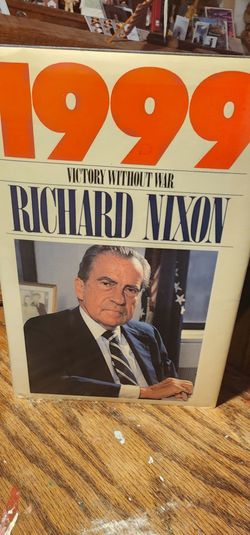 Richard Nixon signed book