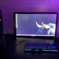 pc  gaming set up