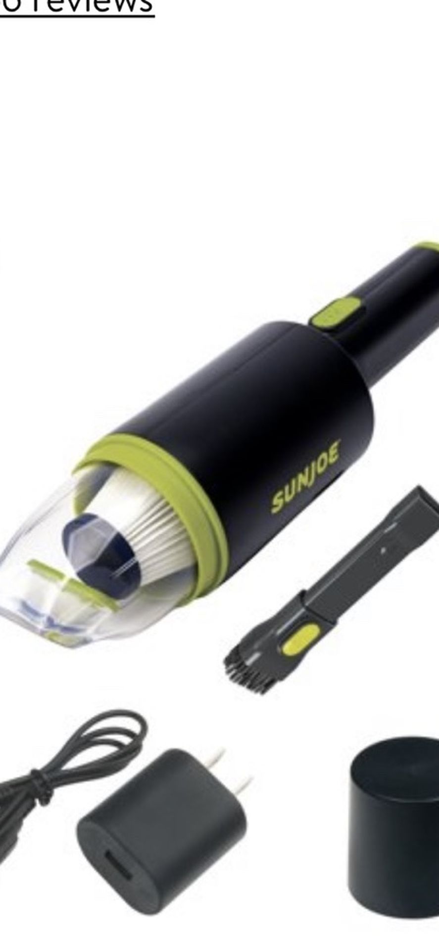 Sunjoe Handheld Auto Vac Cordless