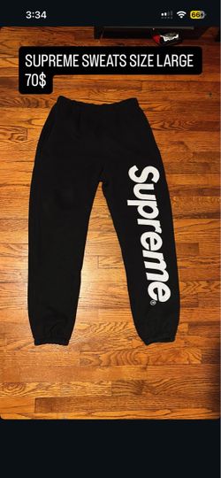 SUPREME SWEATS size L