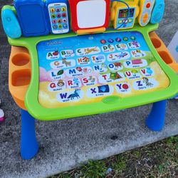 V-Tech Learning Desk And Chalkboard