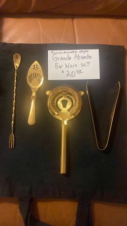 Grande Absente Bar Ware set