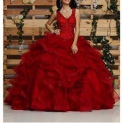 Red Quince Dress