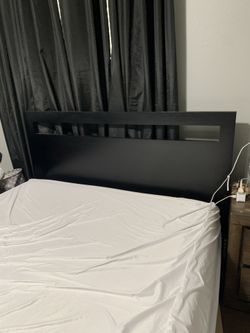 Queen Bed frame without mattress