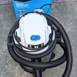 Hart Dry/Wet Stainless Steel Shop Vac/Blower 