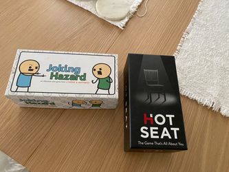Joking Hazard & Hot Seat Card Games Bundle