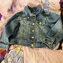 Toddler Girl Denim Jacket