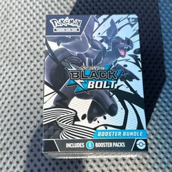 Scarlet And Violet Black Bolt Booster Bundle Pokémon 