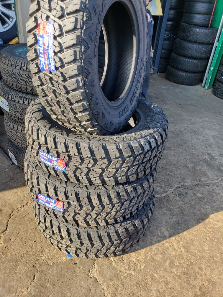 37/12.50/20 new tires on sale