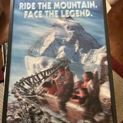 Walt Disney Animal Kingdom Expedition Everest Holographic Poster