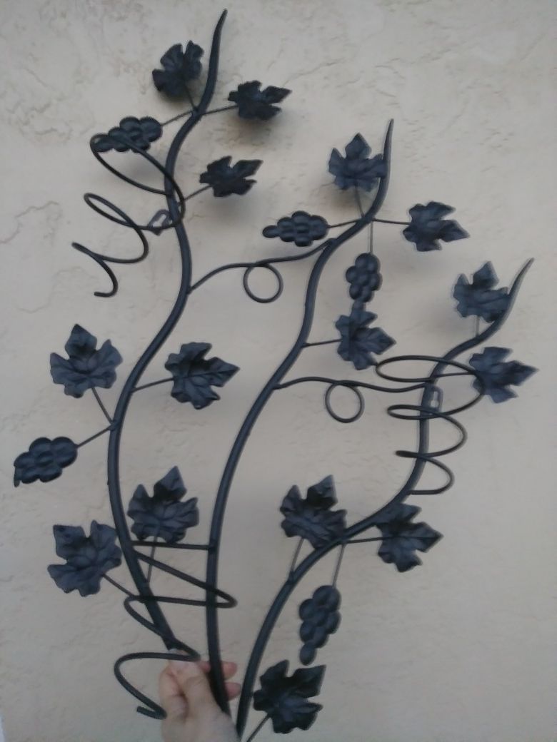 Cool hanging wine bottle holder