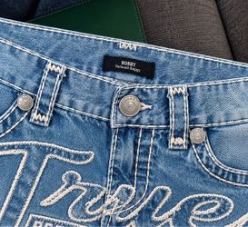 True Religion Jean Shorts size 32
