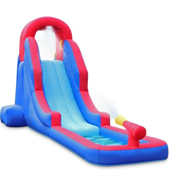 Inflatable Water Slide W/Blower - Used Only Once