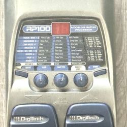 Digitech RP100 Modeling Guitar Processor
