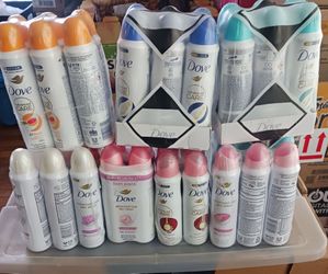 Desodorante Dove paquete con 6 piezas