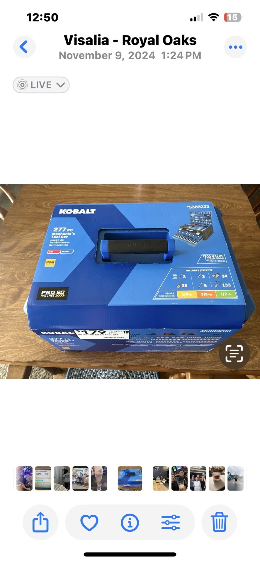 Brand New .Kobalt- Set. Standard & Metric.