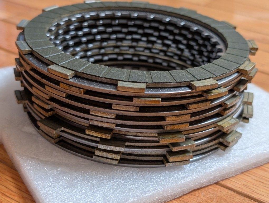 2008 Honda CBR 1000RR two sets of clutch disks and springs