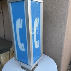 GTE Pay Phone Booth Topper