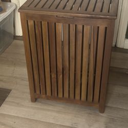 Spa Bamboo Laundry Hamper