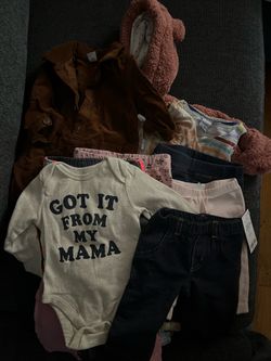 Baby girl clothes 16 pieces