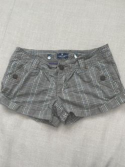 American Eagle Outfitters Plaid low rise Shorts