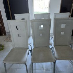 6 Dinning Chairs  $10 Each 