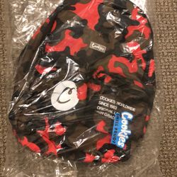 NEW COOKIES V3 QUILTED SMELL PROOF BACKPACK RED CAMO QUICK SHIP UTILITY BAG