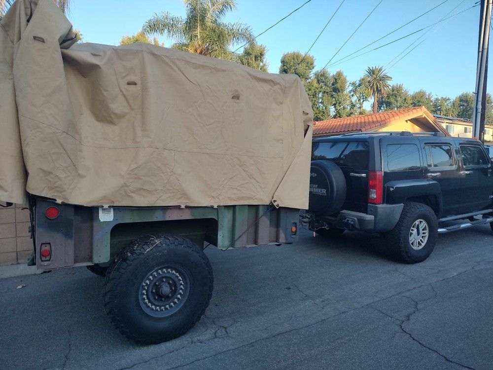 M1101 Trailer M35A2 LMTV Cargo Cover Top Bows Brackets