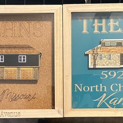 Realtors! Custom Engraved 3D Model House Warming Gifts