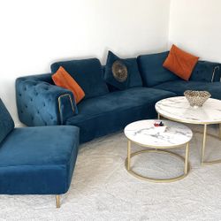 Modern 3 Piece Sectional Sofa- No Kids/Pets -No Smoking 