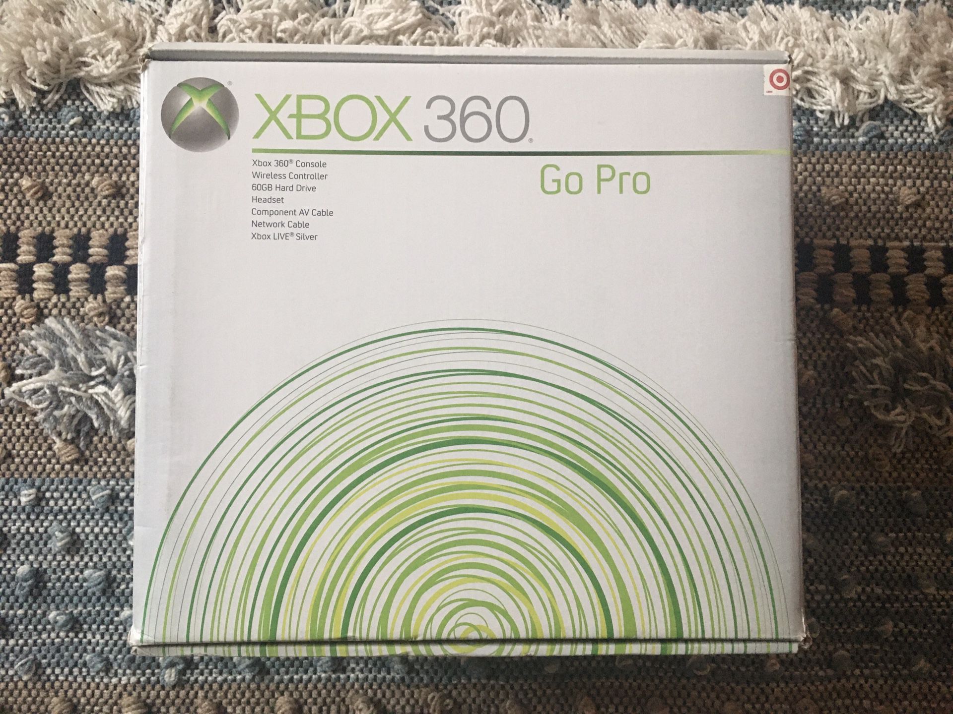 White Xbox 360, 120GB, Controller & Typepad