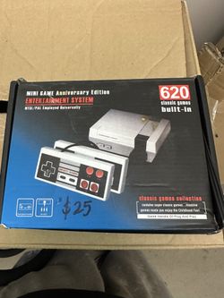 Nintendo console in box, never used