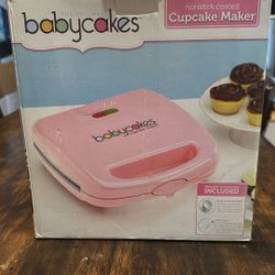 Brand New Babycakes Cupcake Maker Pink