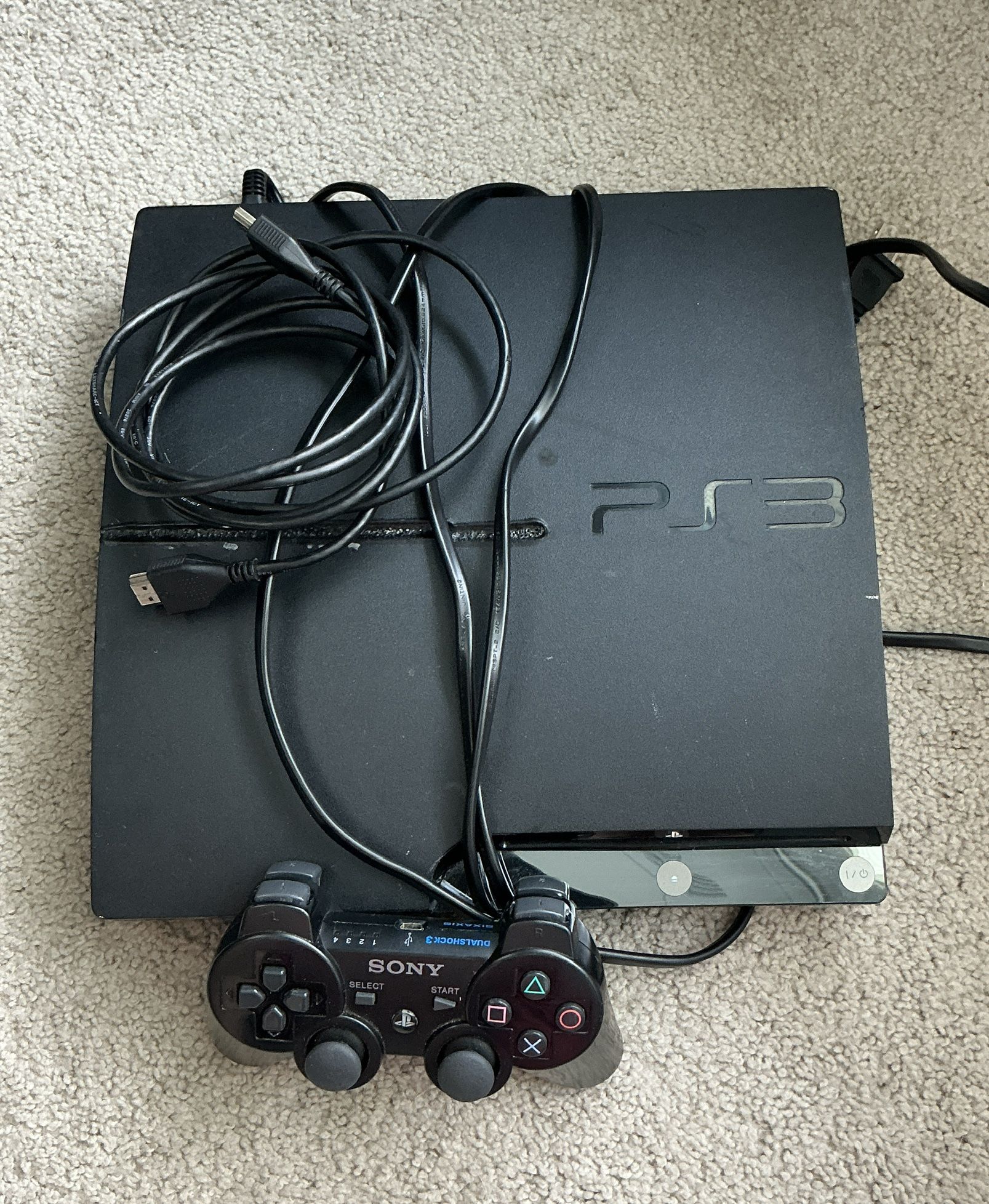 PS3 game system WORKS, disk drive repair required