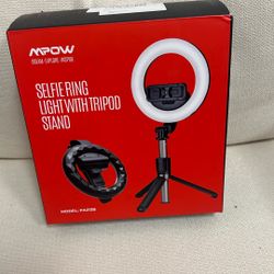 Selfie Ring Light With Tripod Stand