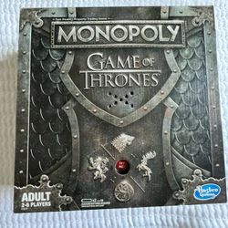 Game Of Thrones Monopoly 