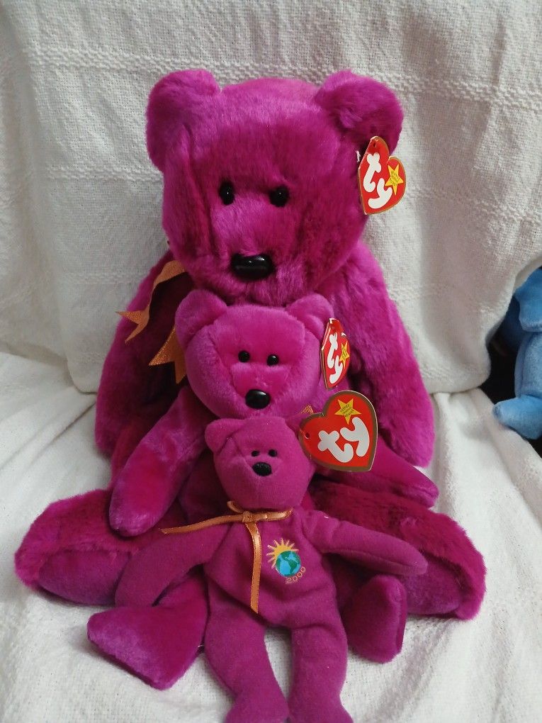 Beanie BABY (MILLENNIUM) BEAR COLLECTION