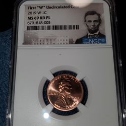 MMB0SX440 "PROOF LIKE" W PENNY 2019 SUPER HIGH GRADE!!