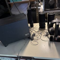 Sony Surround Sound System With Wireless Headphones 