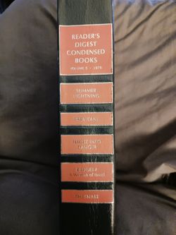 Readers Digest Condensed Books - Volume 5 - 1978