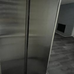 Double Door Stainless Steel Refrigerator