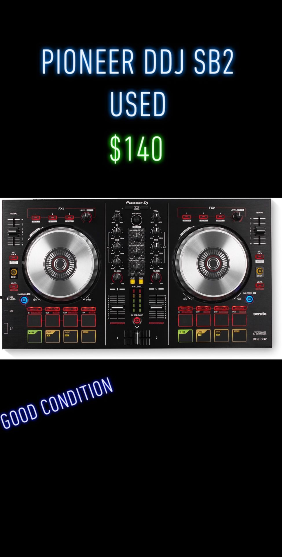 Pioneer DDJ SB2 (Used)