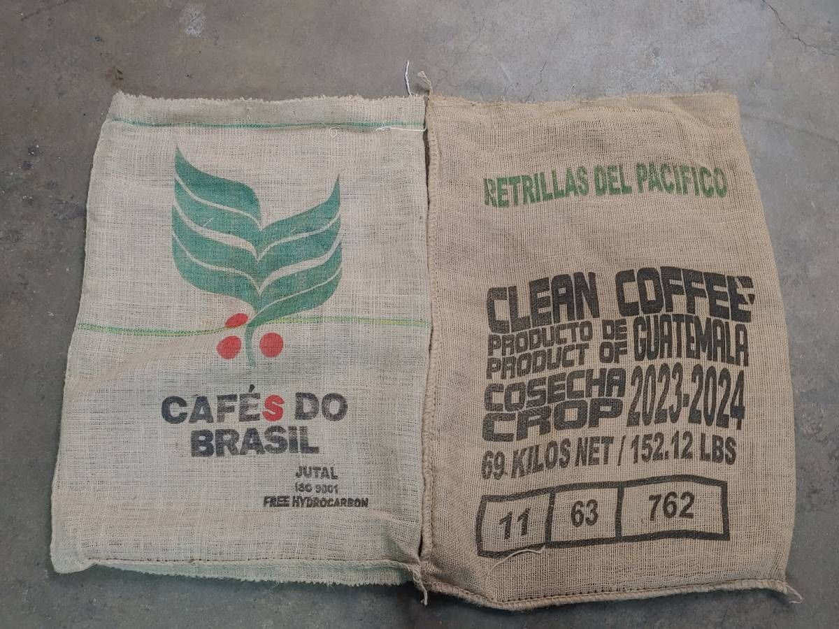 BURLAP BAGS - COFFEE